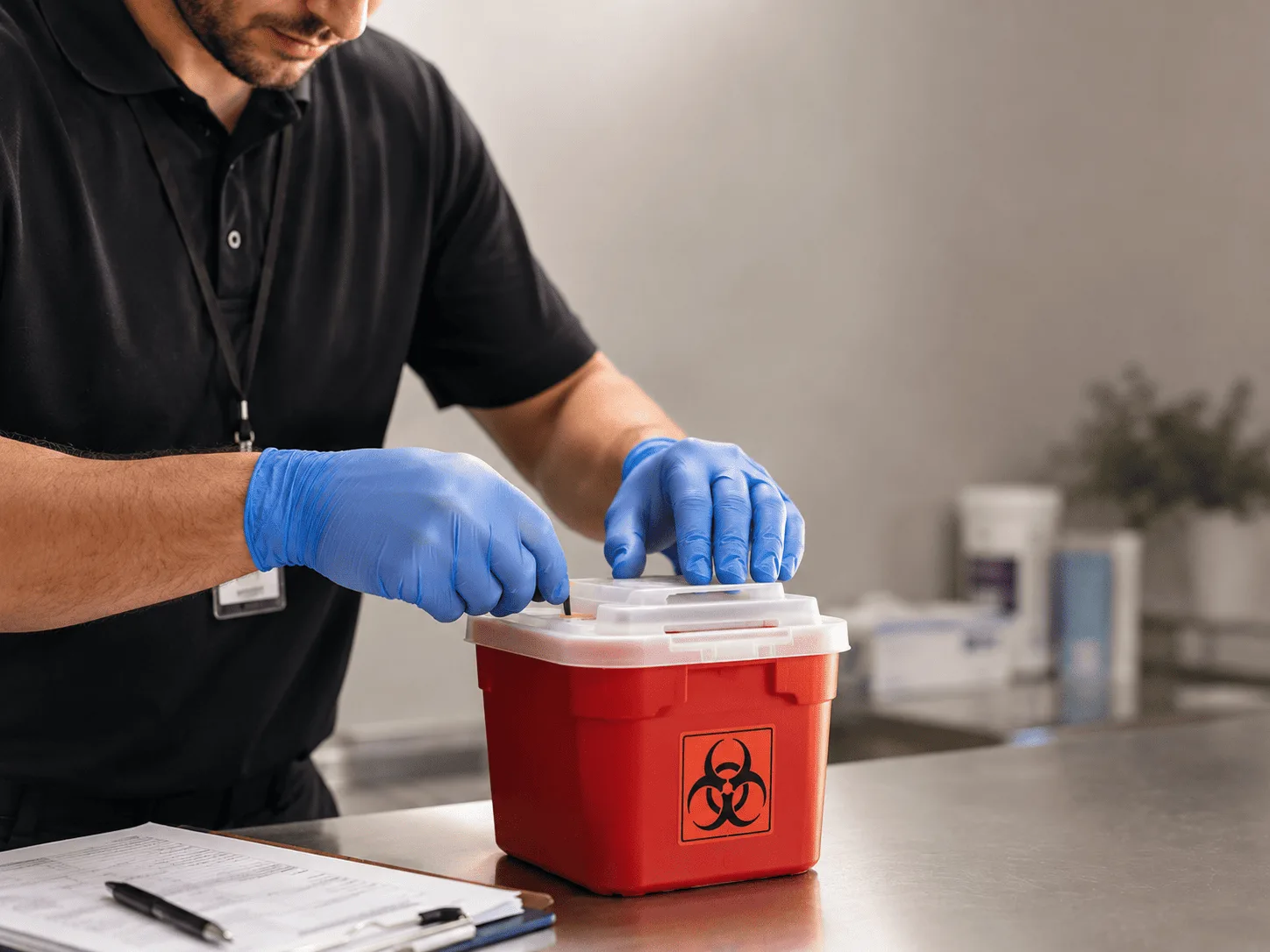 Why choose Sharps Waste Disposal in Warner, OK